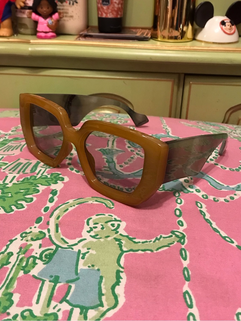 Chunky Oversized Square Frame Sunglasses